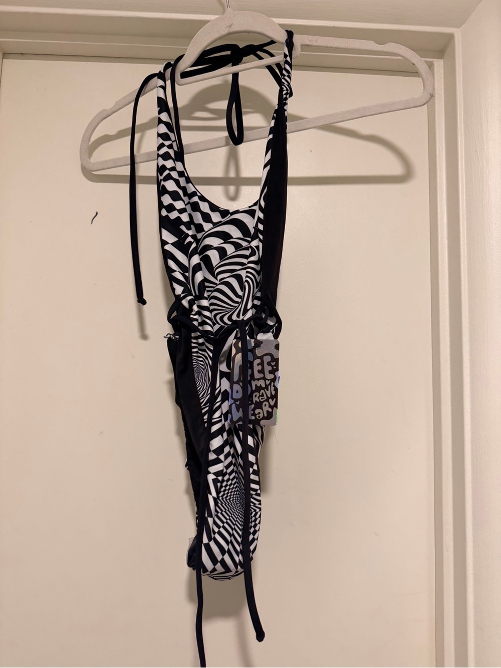 Freedom RaveWear Distortion One Piece : Never Worn!